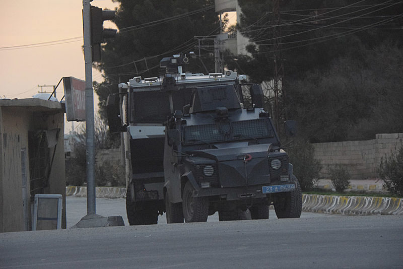 Turkish security forces on guard against Fethullah supporters. Photo: FWM