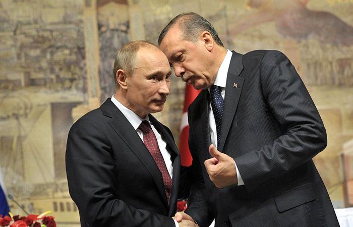 Russia's President Vladimir Putin (left) and Turkey's President Recep Erdogan mend ties. Photo: Kremlin