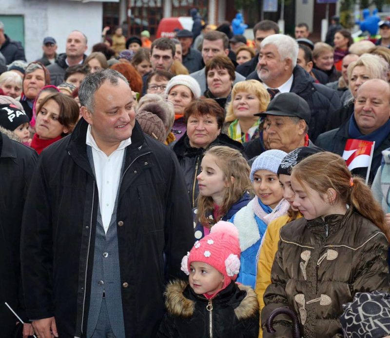 Igor Dodon defeated the pro-EU liberal candidate in the second round of the election. Photo: dodon.md